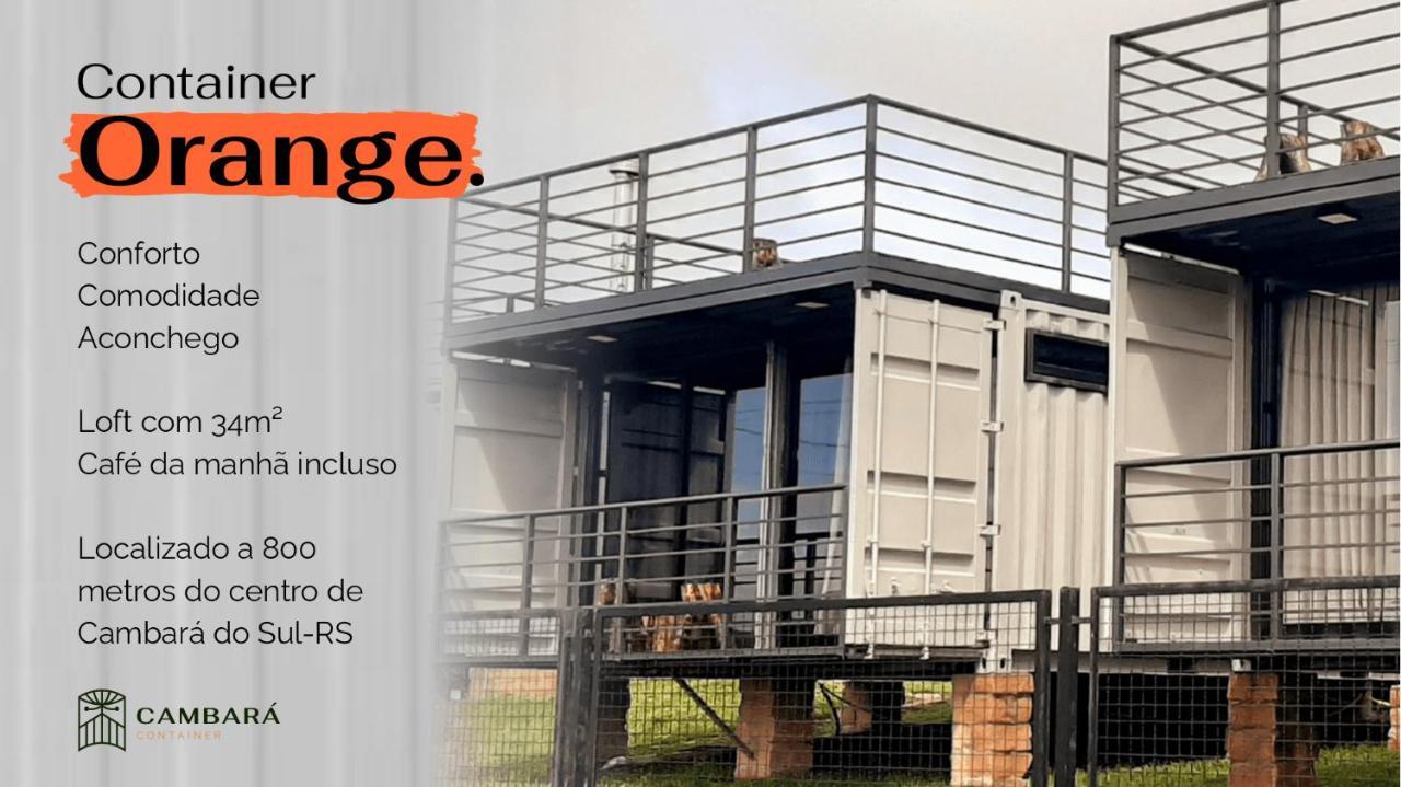 Cambara Container Hotel Exterior foto