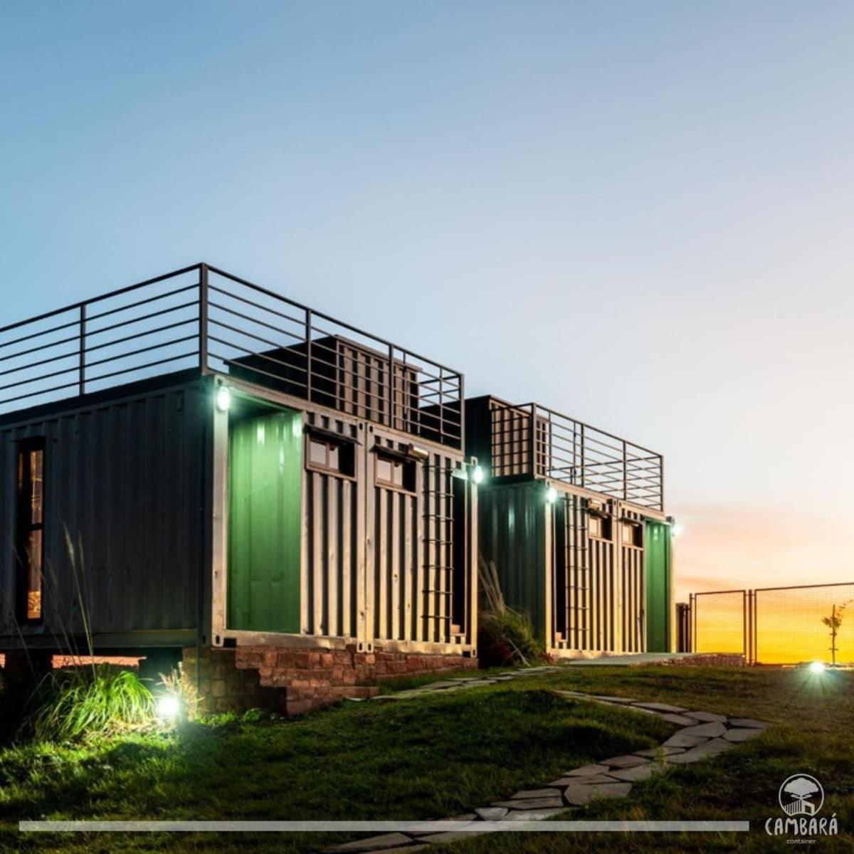Cambara Container Hotel Exterior foto